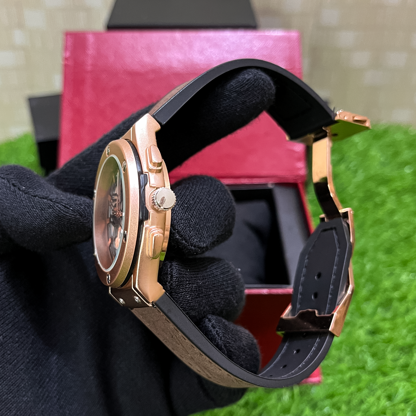 Phantom Skeleton Watch - Rose Gold