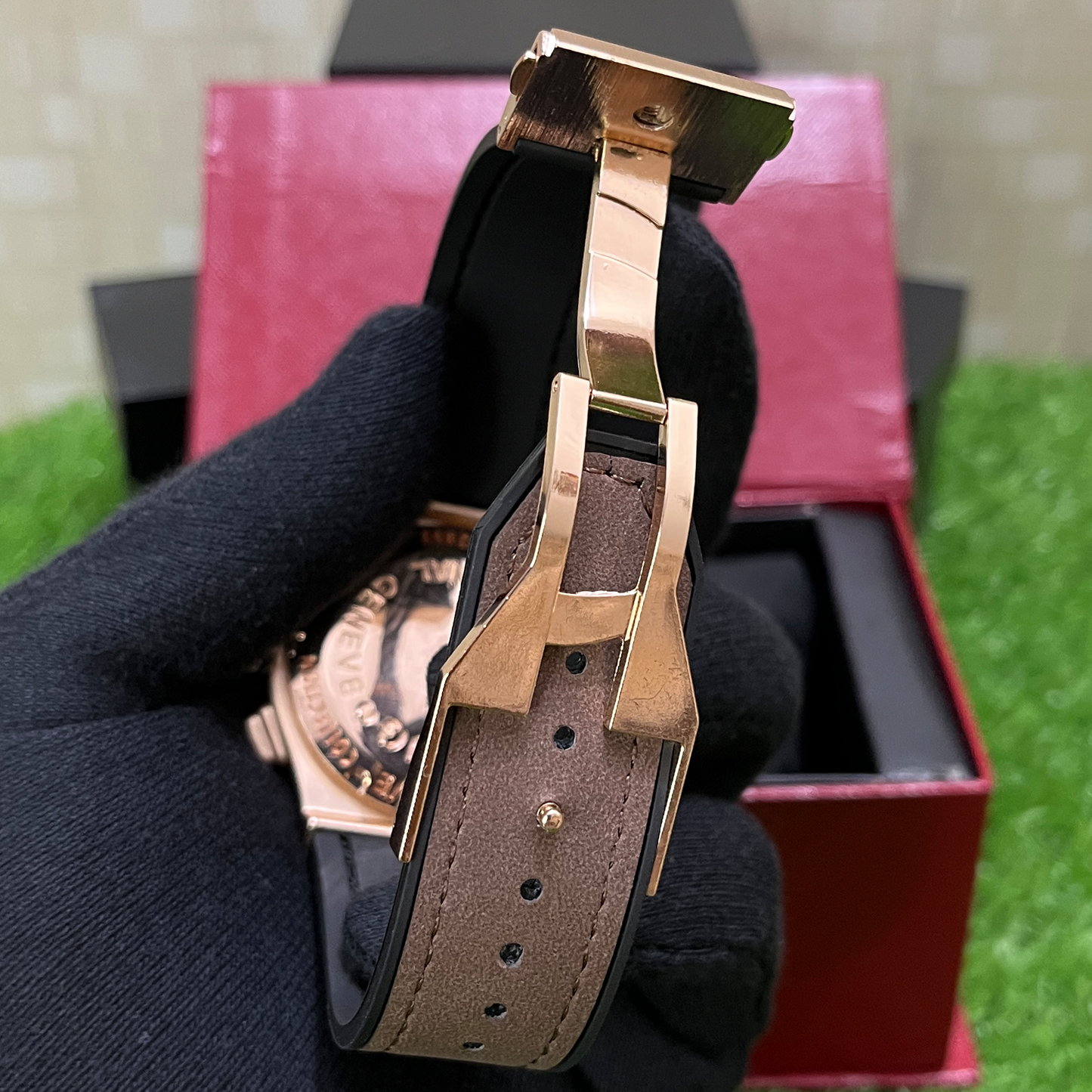 Phantom Skeleton Watch - Rose Gold