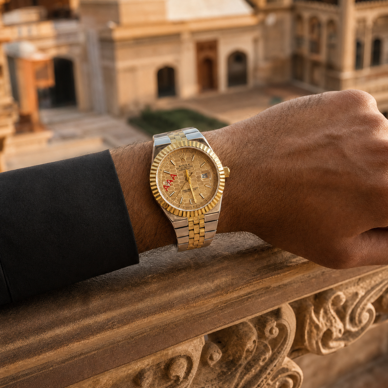 Premium HexaDial Watch - With Official Warranty Card