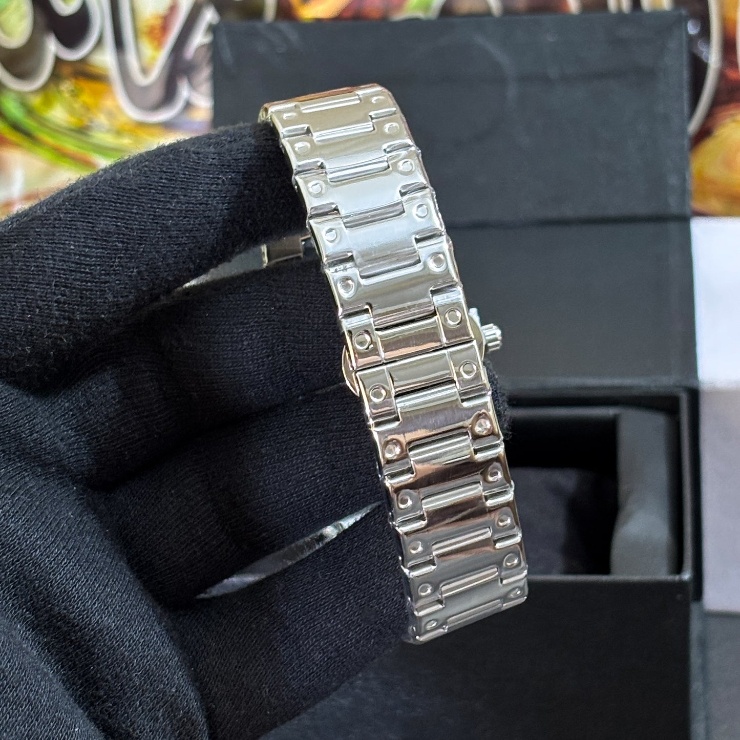 Premium Auto-Skeleton Watch - Black Dial - VA001