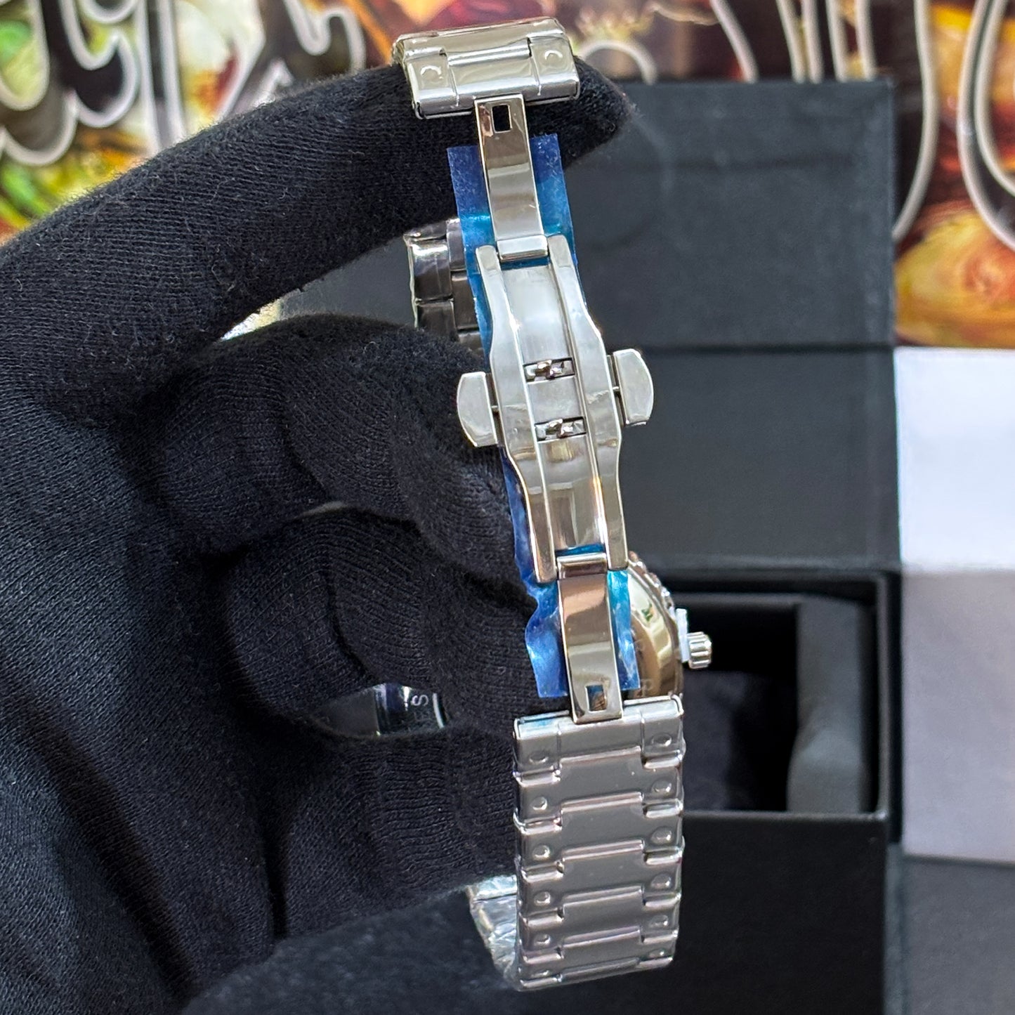 Premium Auto-Skeleton Watch - Black Dial - VA001